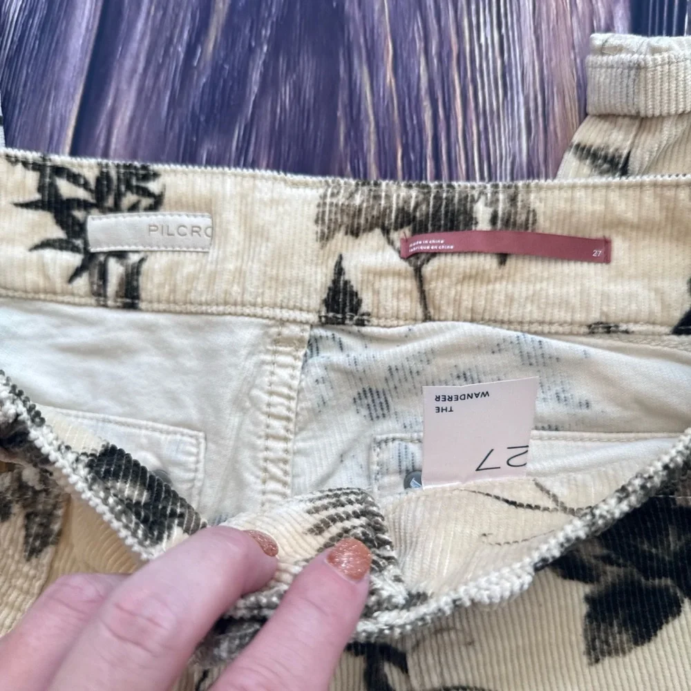 Anthropologie Pilcro The Wanderer Low-Rise Pants